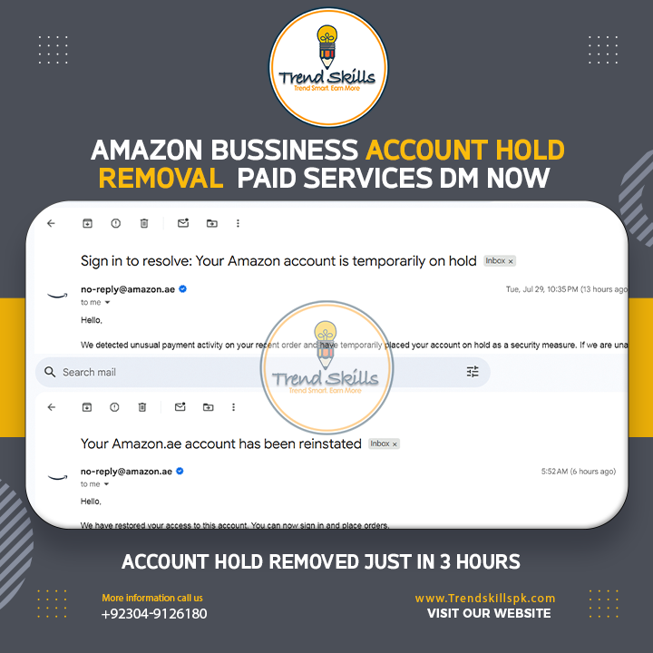 BUYYER ACCOUNT ON HOLD